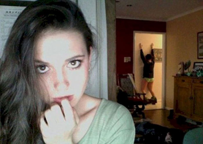 Asshole Brother Selfie