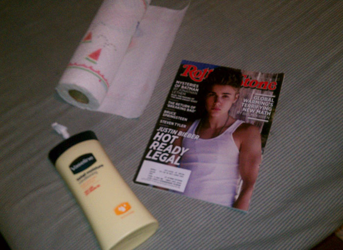 My Brother Said His Girlfriend Is Coming Over. Placing These Items On His Bed Should Make Up For The Beatings I Took As A Kid