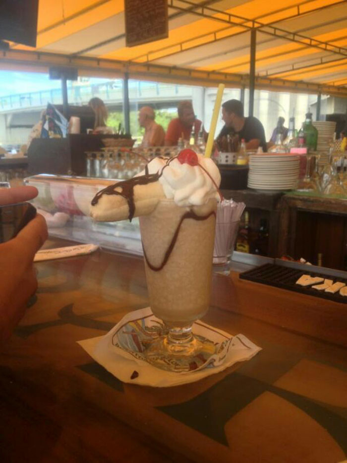 So My Step Brother Told The Bartender To Make Any Drink He'd Like