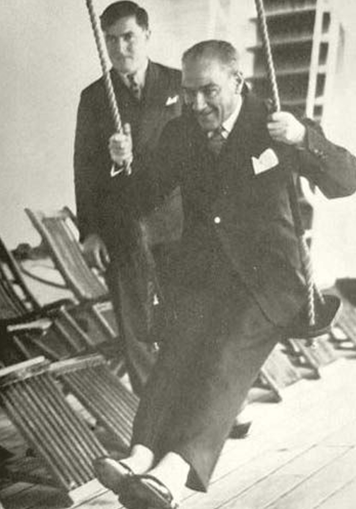 Ataturk On A Swing