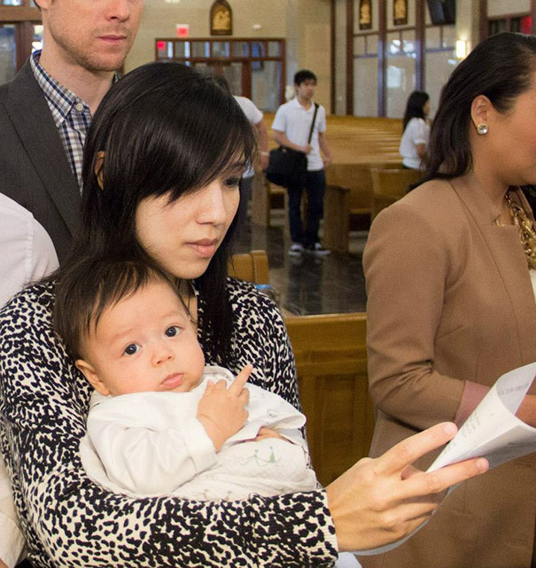 Mine Is An Atheist. His Baptism