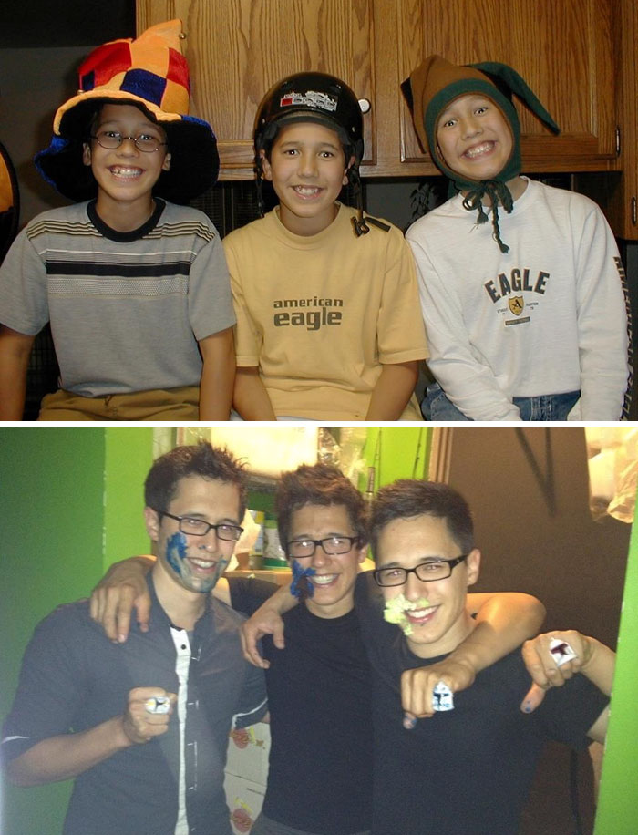 Three Ugly Ducklings Then And Three Full Fledged Geese Now