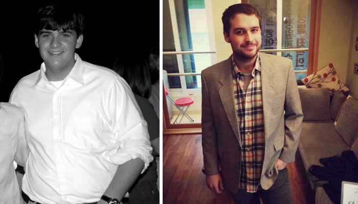 So This Is Before In High School And This Is Me Now