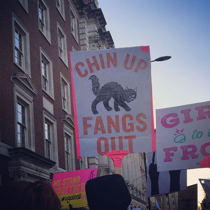 Women's March Signs