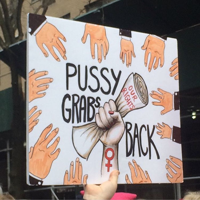 Women's March Signs