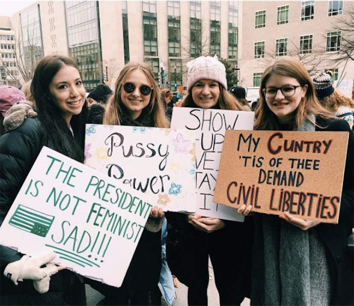 Women's March Signs