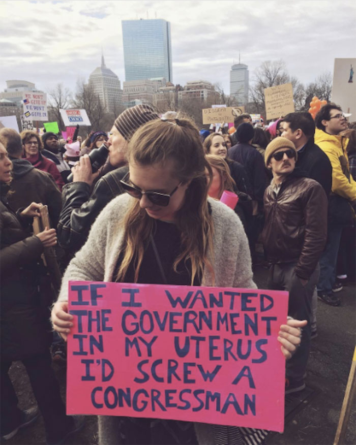 Women's March Signs