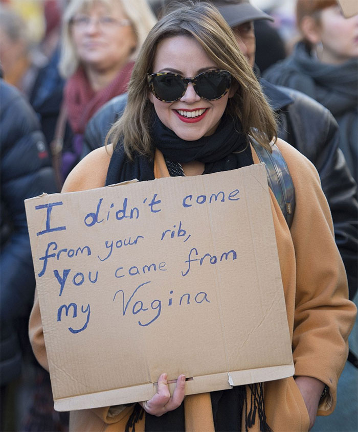 Women's March Signs