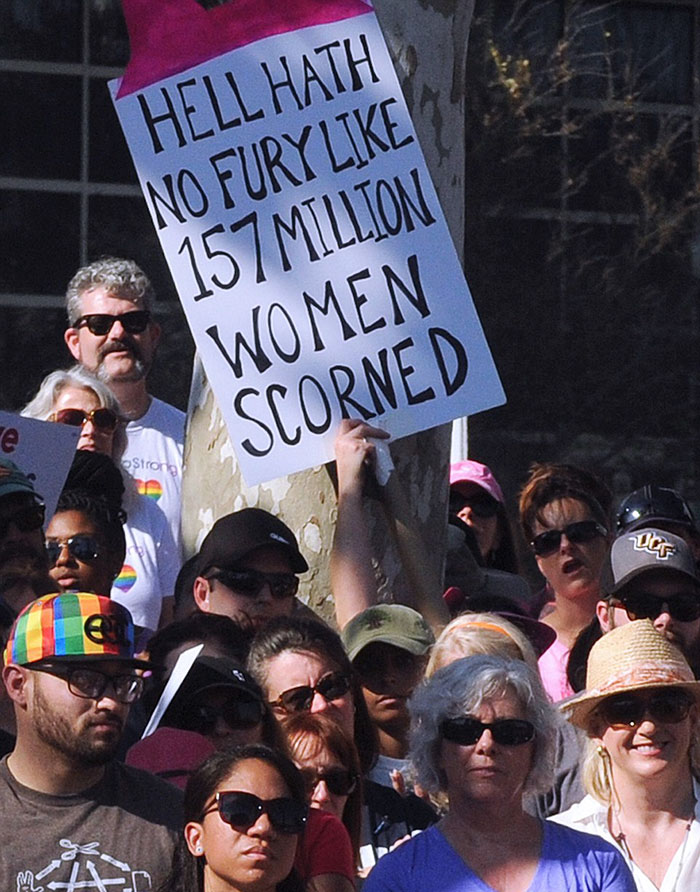 Women's March Signs