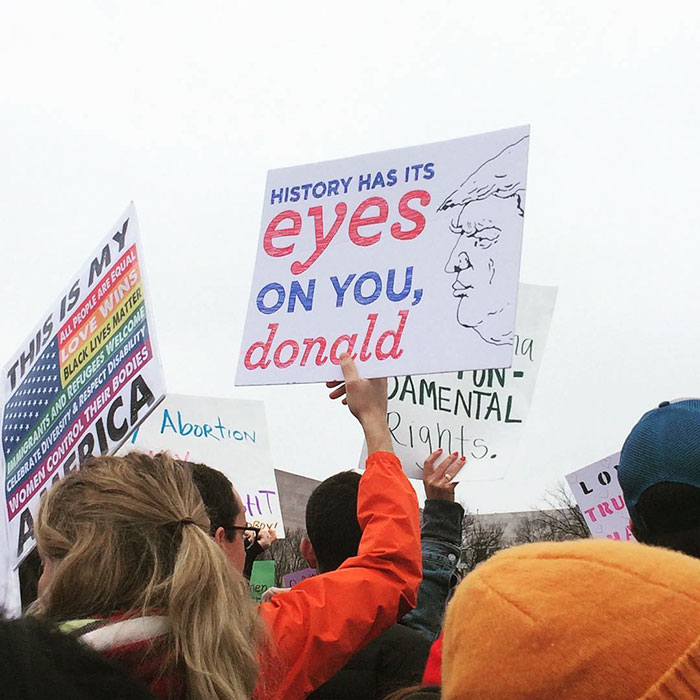 Women's March Signs