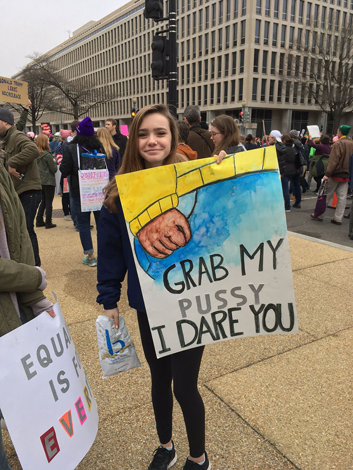 Women's March Signs