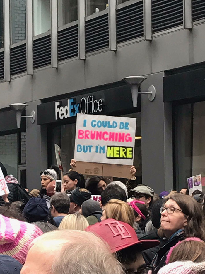 Women's March Signs
