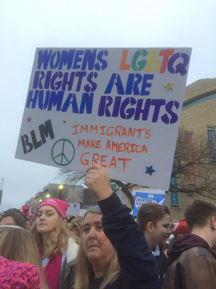 Women's March Signs