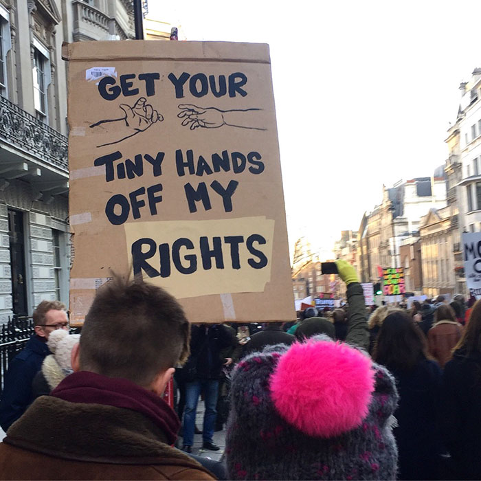 Women's March Signs