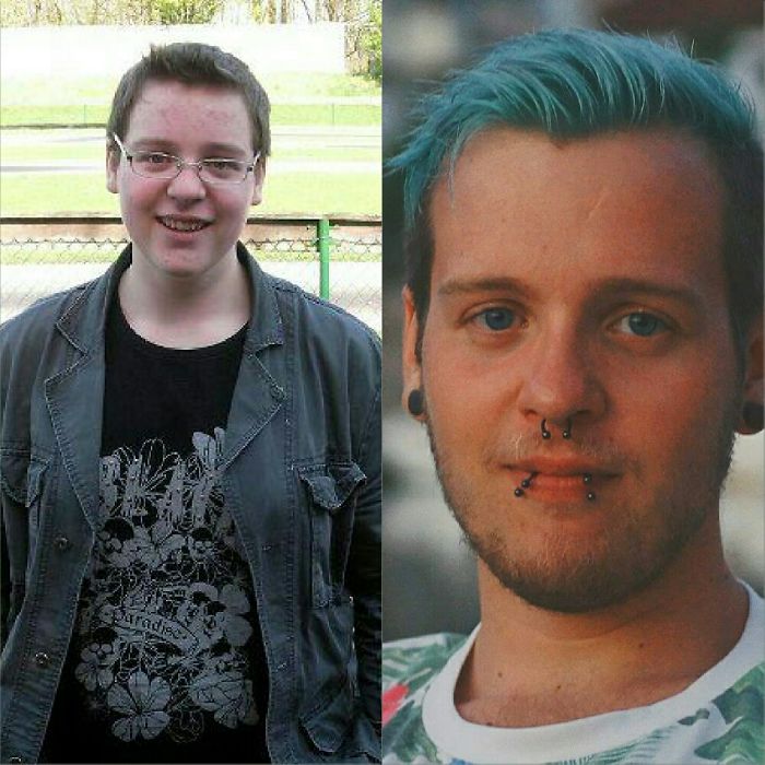 Me At 16 And 22.