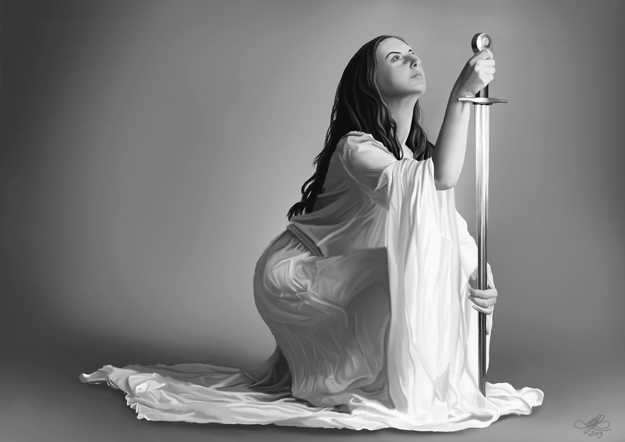 My Close Friend Is A Brilliant Digital Artist - And She Doesn't Even Realise It.