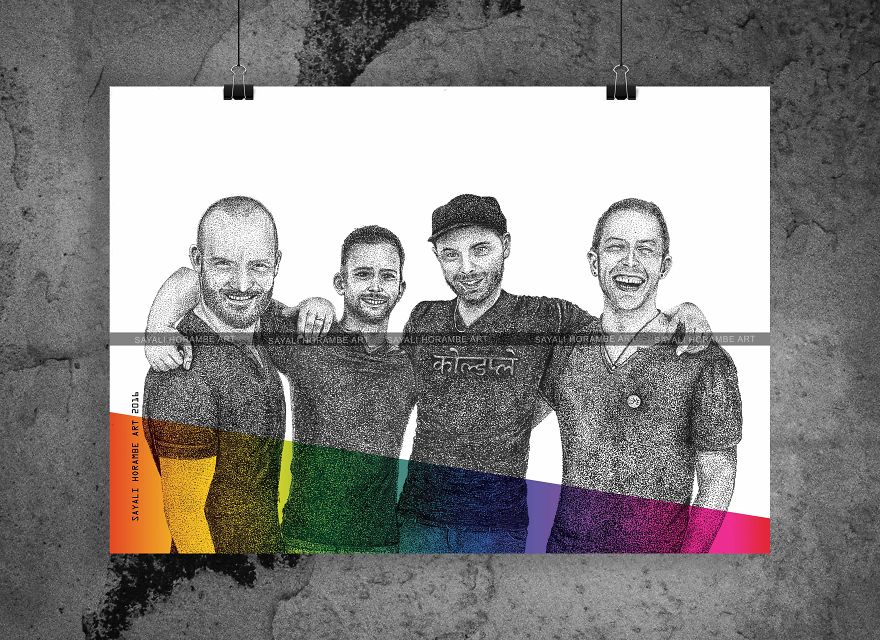 I Draw Millions Of Dots To Create These Images