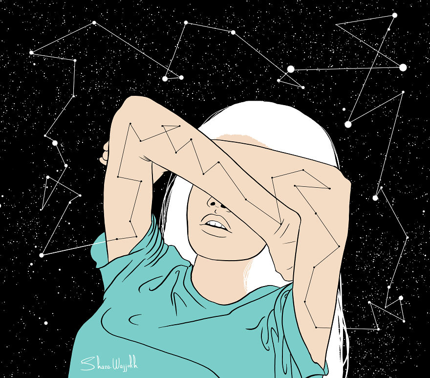 I Illustrate Woman's Inner World