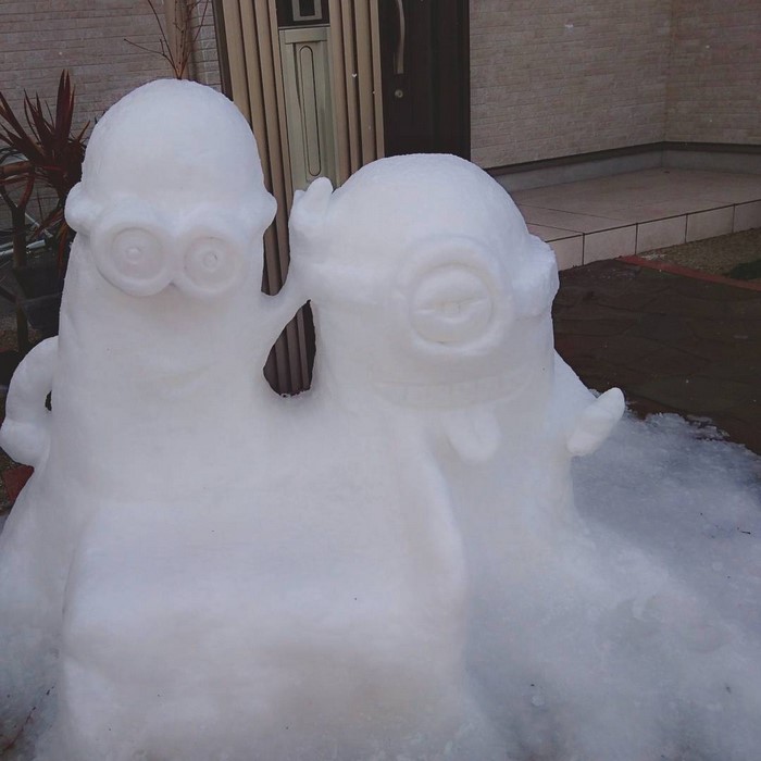 Creative Snow Sculptures