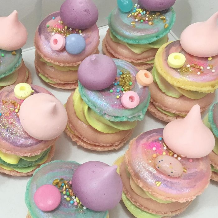 Unicorn Macarons