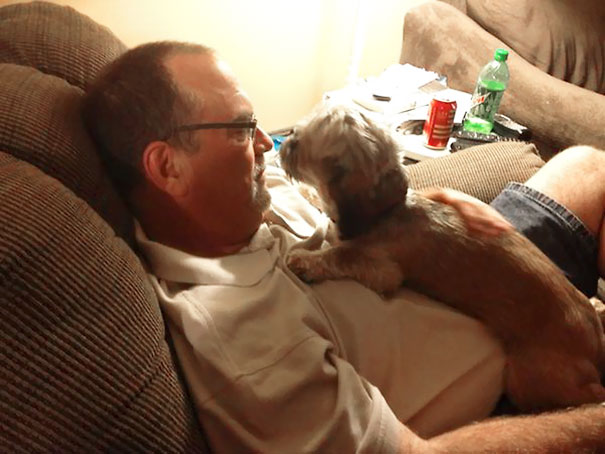 Remember When My Dad Told Me He Doesn't Like Dogs?