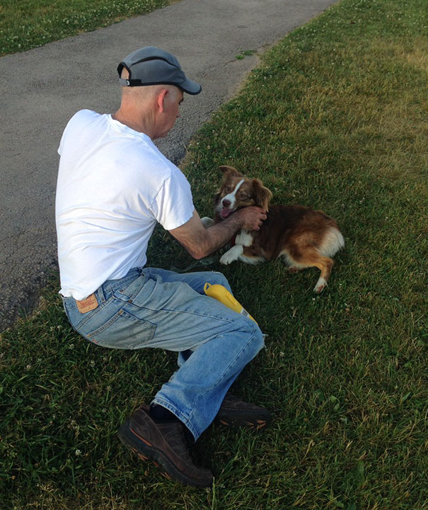 At One Point My Dad Didn't Want A Dog, But Now He Calls Her Lovely