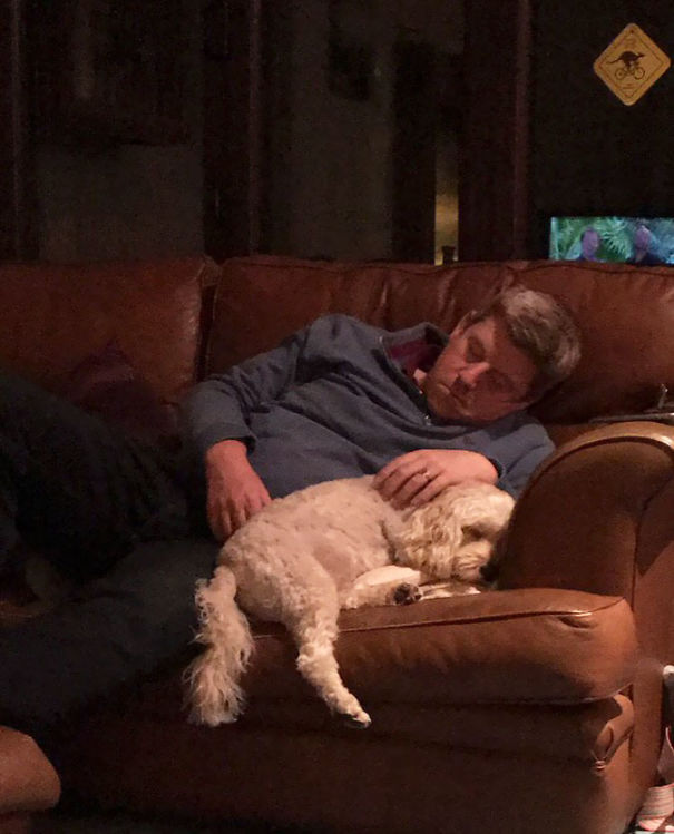 My Dad Didn't Want A Dog. I Think He Likes Him Now