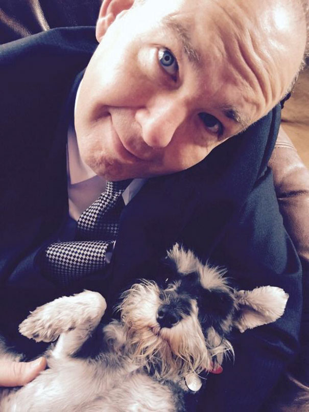 "I Don't Want A Lap Dog" Says Dad. Yeah, Ok Then, This Makes Sense