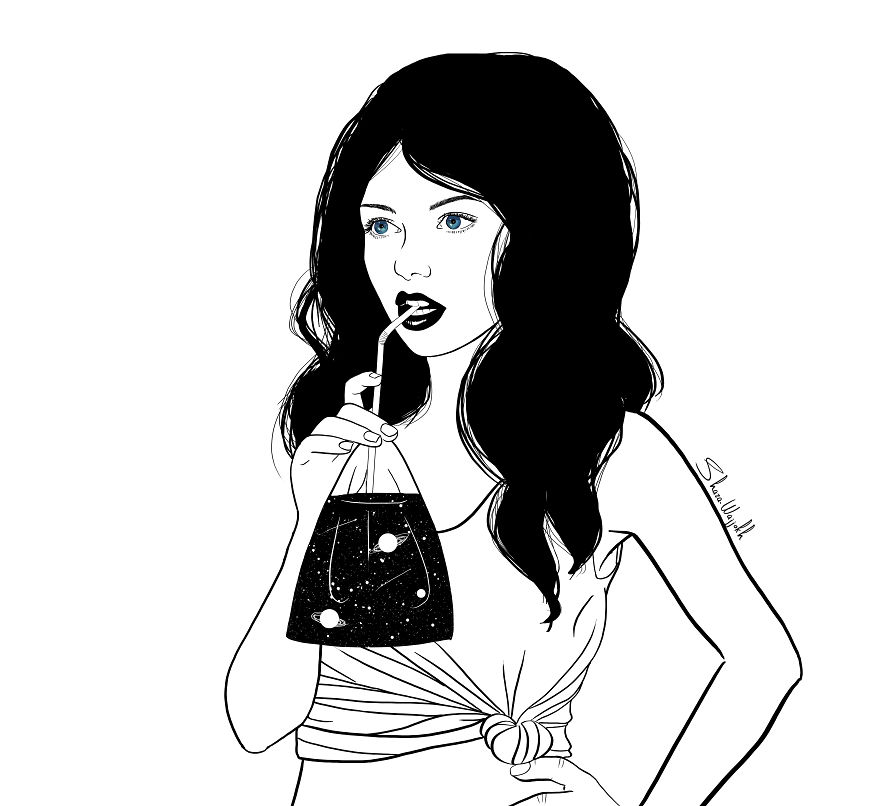 I Illustrate Woman's Inner World