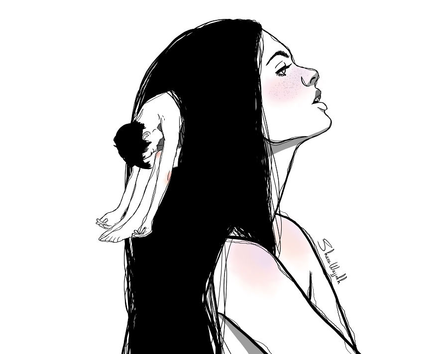 I Illustrate Woman's Inner World