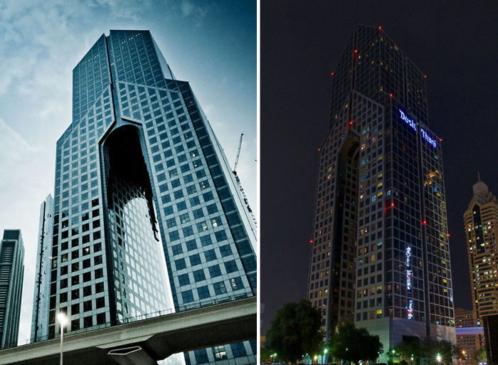 Dusit Thani Hotel In Dubai, UAE