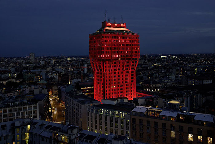 Torre Velasca, Milan, Italy