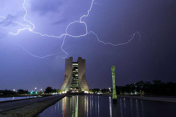 Fermilab Wilson Hall, Batavia, Illinois, USA
