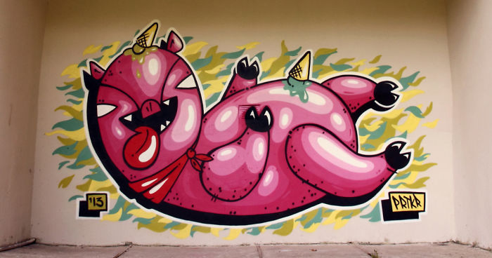 I’m A Graffiti Artist And Welcome To My Zoo!