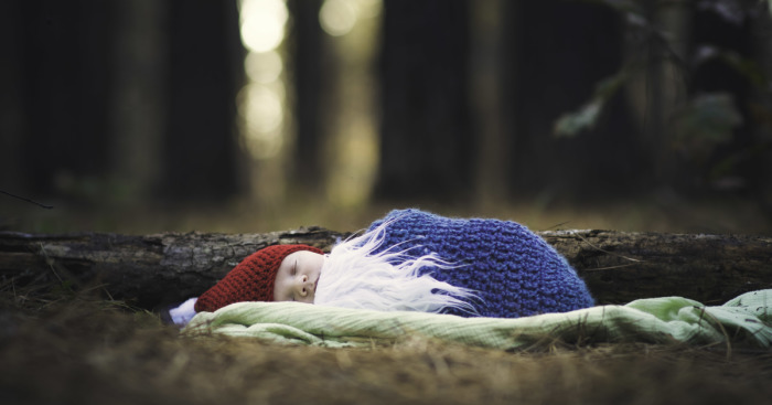 I Was Asked To Do An Infant Photo Session In The Forest And The Results Are Adorable
