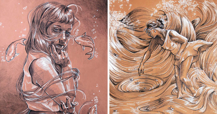 I Portrayed My Best Friend’s Emotions By Drawing Them