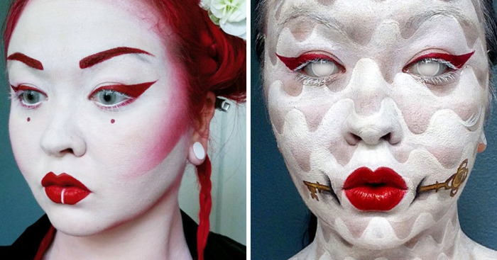 Comic And Anime Inspired Works By A Self-Taught Body Painter