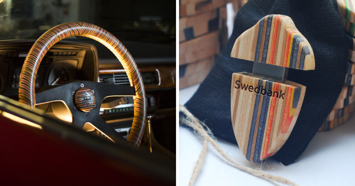 We Recycle Old Skateboards Into Unique Everyday Items