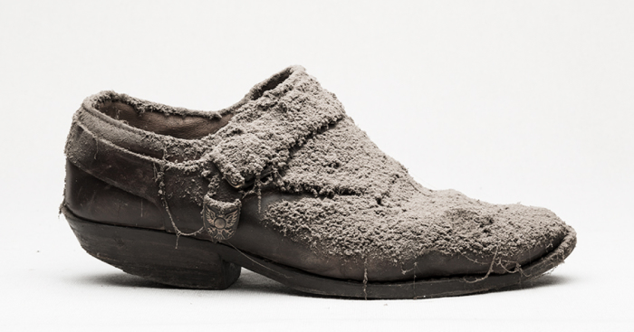 I Photographed Shoes Almost Untouched On A Shelf For 25 Years