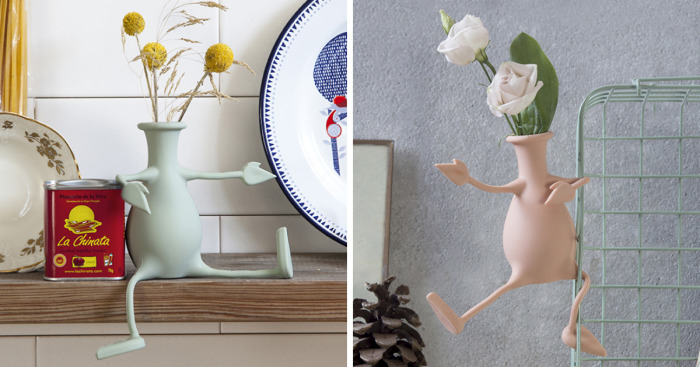 Friendly Flower Vase To Keep You Company