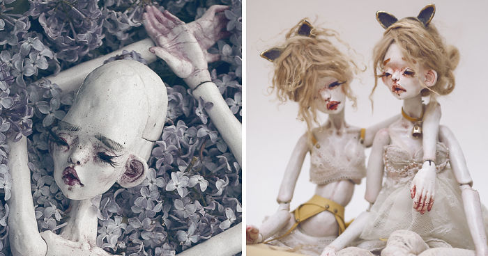 I Show The Beauty Of Women Through Vibrant, Emotional, Dramatic, Uncomfortable Dolls (NSFW)