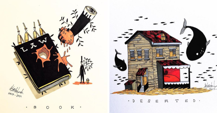 Original Illustrations By Sercan Tunali