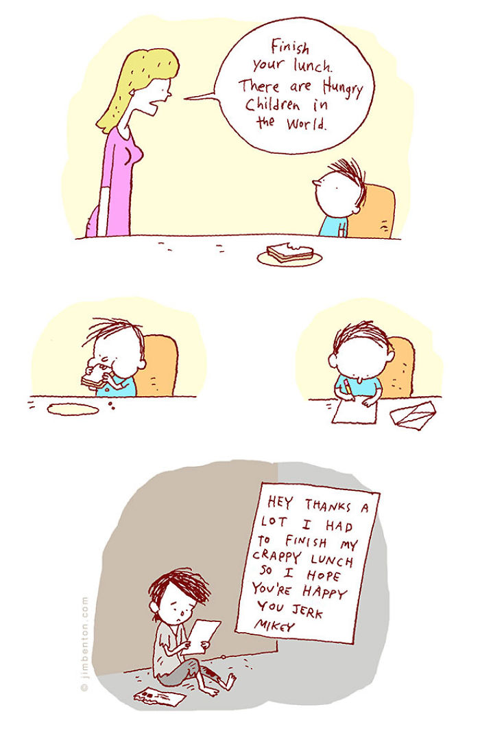 Here Are Nine Of My Favorite Cartoons I Did With Kids As The Subject.