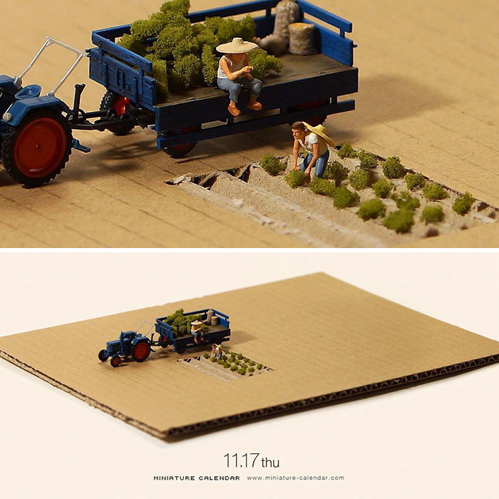 Miniature Calendar