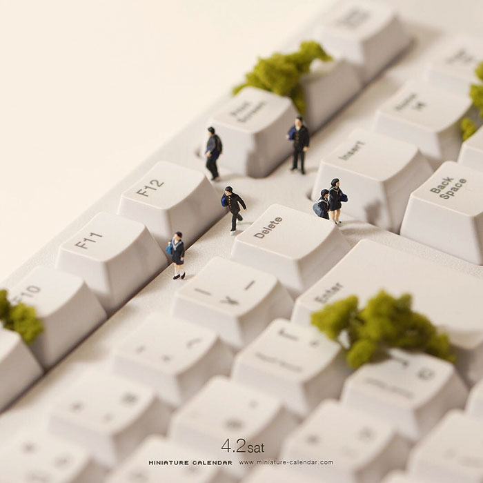 Miniature Calendar