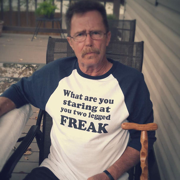 Pops Got Himself A New Shirt