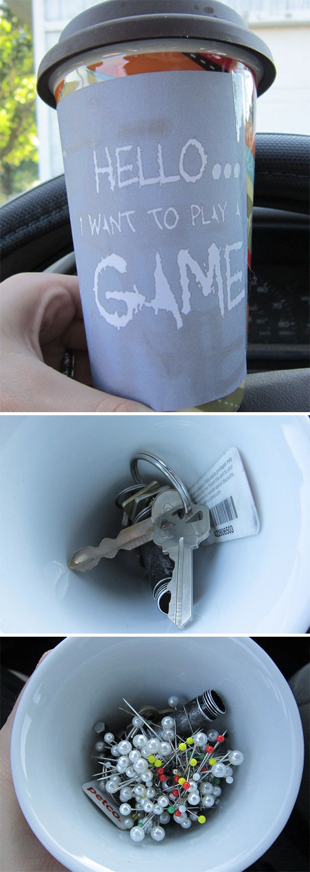 Husband Needed The Keys Left In The Car When I Dropped It Off