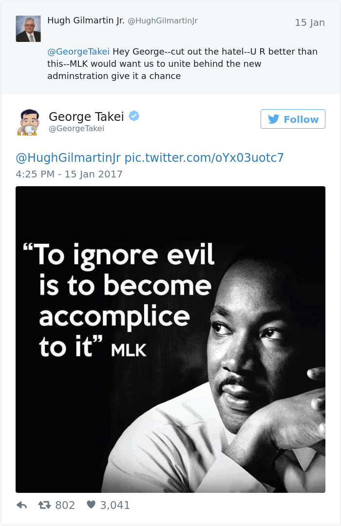 George Takei Comebacks