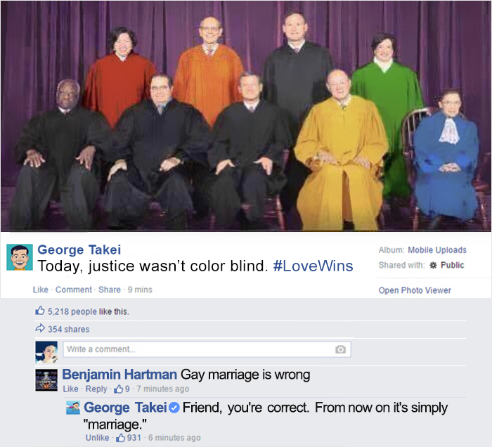 George Takei Comebacks
