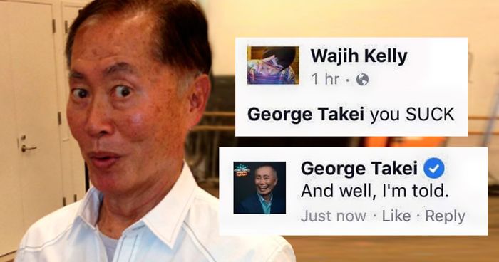 28 Of The Most Savage Comebacks By George Takei